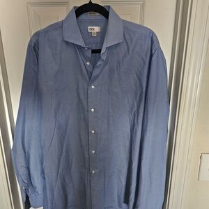 Nordstrom Classic Blue Dress Shirt